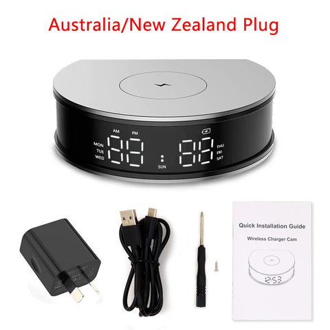 Mini Camera Clock HD Night Vision View Alarm WIFI Secret Surveillance Home-CE00398-Veeddydropshipping