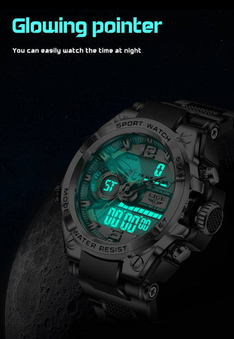 Waterproof Wristwatch Quartz Clock Sport Watch  Men -JW00654-Veeddydropshipping