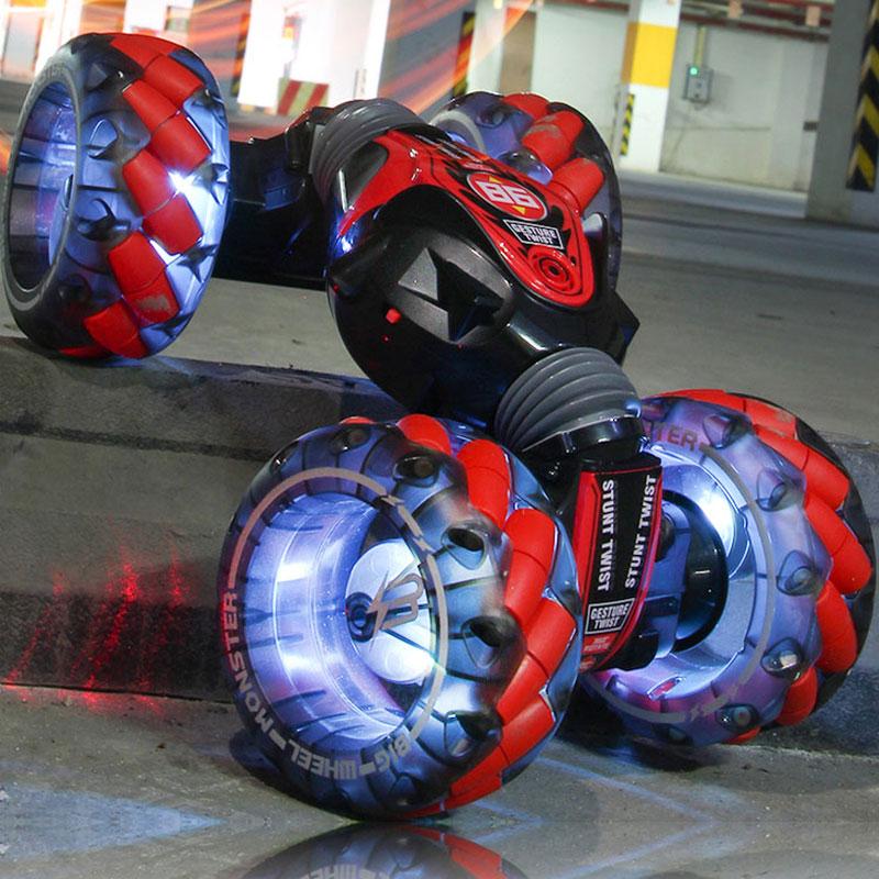 ZWN 1:12 / 1:16 4WD RC Car Radio Gesture Induction Music Light Stunt-TB01428-Veeddydropshipping