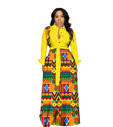 African Elegant Dresses For Women-WF01709-Veeddydropshipping