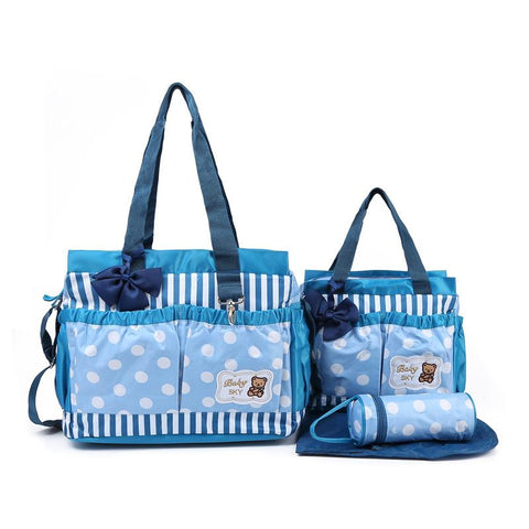 4Pcs/Lot Baby Tote Bag For Mothers Nappy Maternity Packages Outdoor-TB00255-Veeddydropshipping