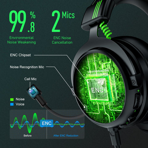 Wired Headset Gamer Surround Gaming Headphones-Veeddydropshipping