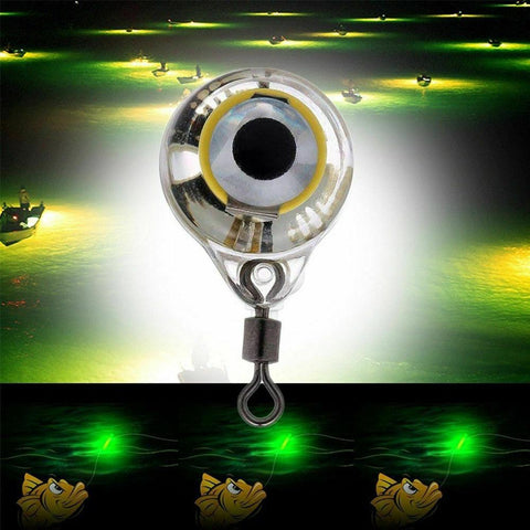 Ｍini Fishing Lure Trap Light LED Deep Drop Underwater Eye Shape-TI00967-Veeddydropshipping