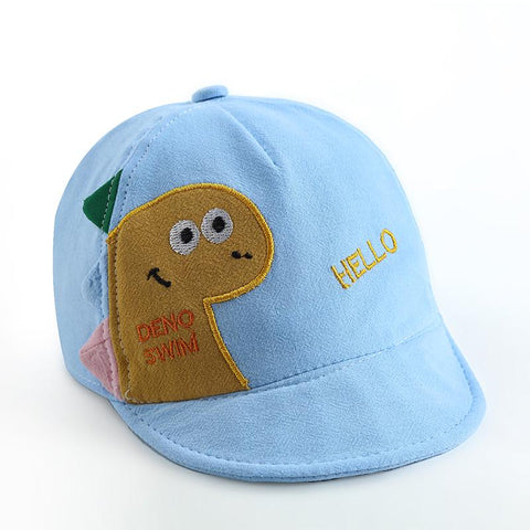 Baby Baseball Cap for Boy Girl Cartoon Dinosaur Children Adjustable Sun-Veeddydropshipping-7