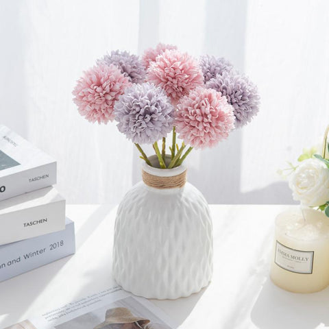 Silk Hydrangea Wedding Car Decorative Flowers-HA00739-Veeddydropshipping