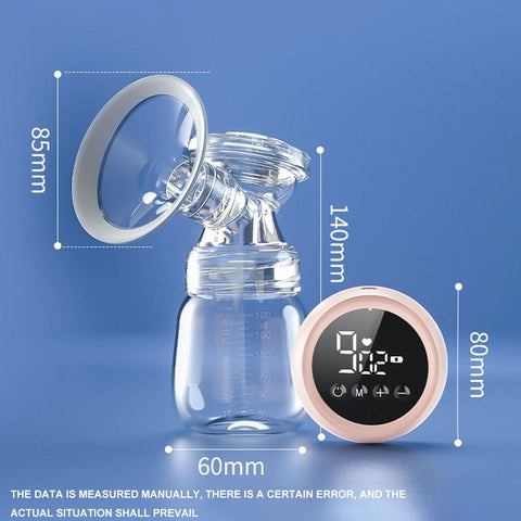 Single Electric Breast Pump 1200 MAh Lithium Battery LCD Touch Screen-TB00675-Veeddydropshipping