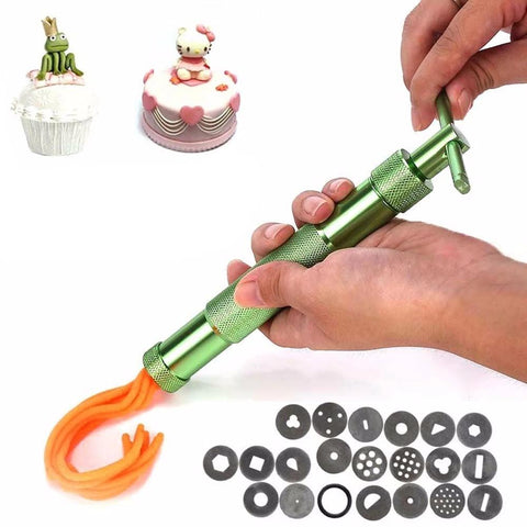 Clay Sugar Paste Extruder Sculpture Machine Gun-HA01776-Veeddydropshipping