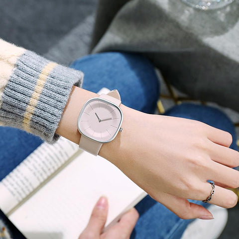 Simple Square Quartz Women  Simple Square Watch-JW00937-Veeddydropshipping
