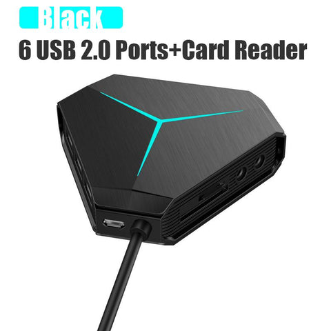 Splitter SD Card Reader with eaphone microphone interface-CO00238-Veeddydropshipping