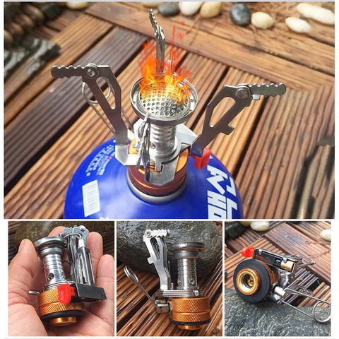 Folding Tourist Burner Portable Furnace Picnic Cooking-OS01256-Veeddydropshipping