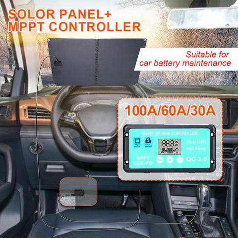 Solar Panel Charger Kit Foldable Solar Panel-TI00738-Veeddydropshipping
