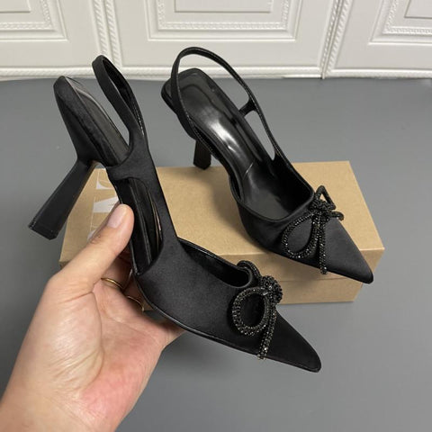 Sandals Elegant Slingback Women&#39;s Sandals Pointed Toe-BS00853-Veeddydropshipping