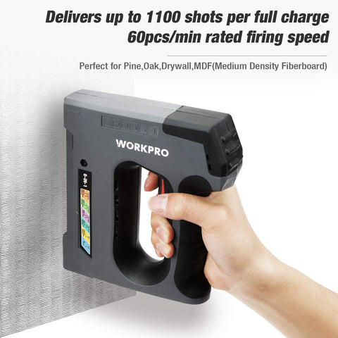 Heavy Duty Staple Gun Cordless Tacker-TI00025-Veeddydropshipping