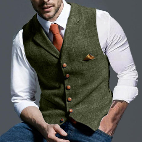 Waistcoat Punk Style Casual  Handsome Sleeveless-MF01316-Veeddydropshipping
