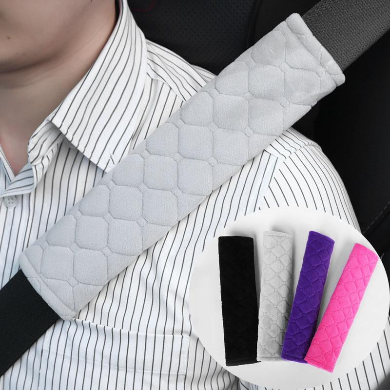 Seat Belt Covers Warm Plush Safety Belts Shoulder Protection-AM01433-Veeddydropshipping
