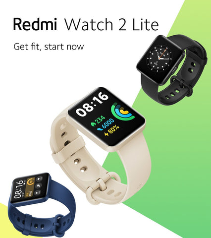 Global version Xiaomi Redmi Watch 2 lite Smart Watch Bluetooth Mi Band-CE00545-Veeddydropshipping