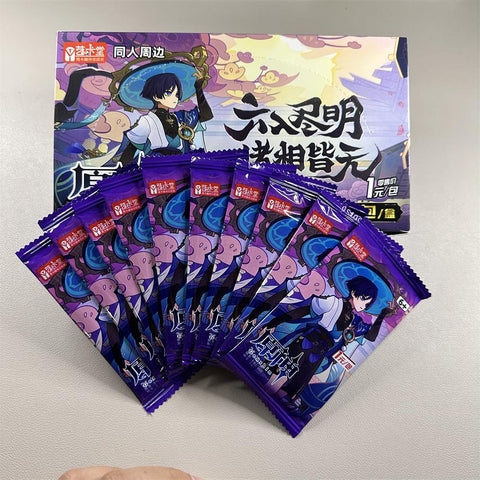 Game Genshin Impact Collection Cards Games Letters Cards Table Board-TB01595-Veeddydropshipping