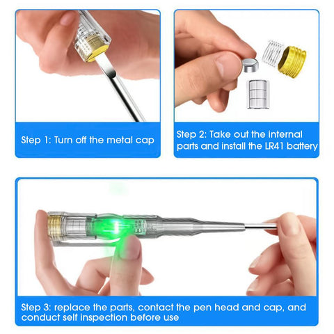 Intelligent Voltage Test Pen 70-250V Inductive Power Supply Test Pen-AM00283-Veeddydropshipping