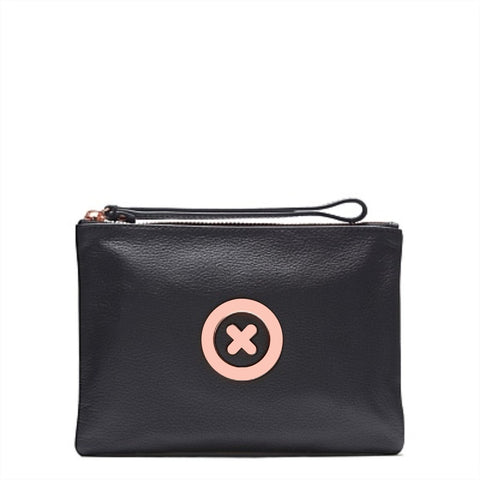 SUPERNATURAL XO LOGO MEDIUM POUCH WITH ZIPPER AND-BS00648-Veeddydropshipping