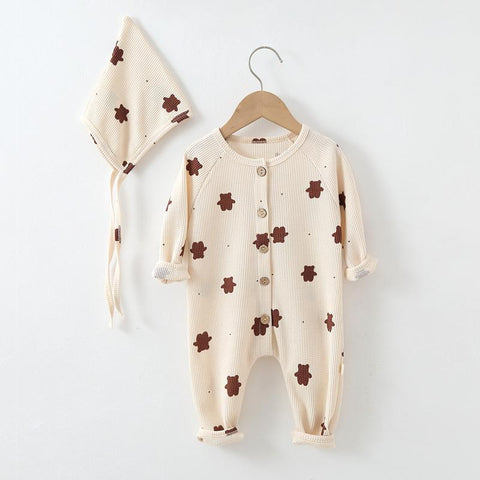 2 Pcs Newborn Baby Romper For 0-24M Organic Cotton Baby-Veeddydropshipping-2