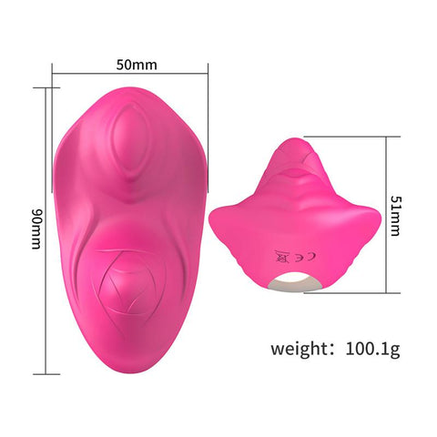 Ear vibrator female sex toys G-spot clitoral stimulator 12 modes remote control -BH01198-Veeddydropshipping