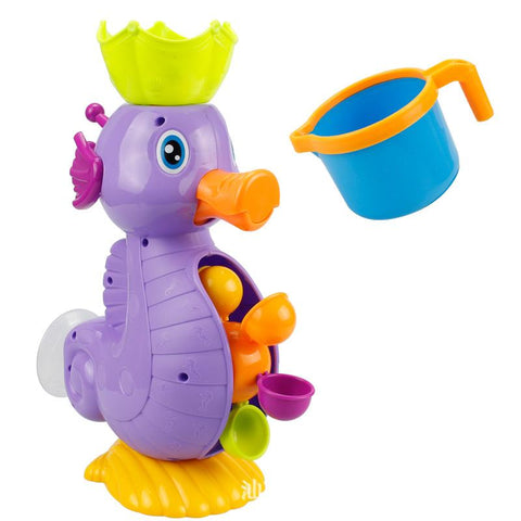 Kids Shower Bath Toys Cute Yellow Duck Waterwheel Elephant Toys-TB00548-Veeddydropshipping