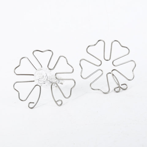 1 Pair Flirting Metal Nipple Clamps Masturbation Clip Bdsm Friction Teasing Massage -BH01270-Veeddydropshipping