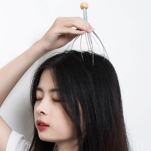 Head massager Octopus scratching the scalp-HA01050-Veeddydropshipping