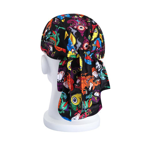 Summer Quick Dry Breathable Cycling Caps Men Printed Sport Headscarf Running -OS01073-Veeddydropshipping