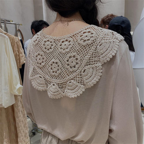 Women Clothes Accessories Detachable Collar-WF01340-Veeddydropshipping