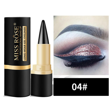 Long-Wear Gel Eyeliner Kajal Eye Pencil-BH00623-Veeddydropshipping