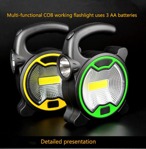 COB Work Lamp LED Portable Lantern Waterproof Emergency Portable-TI00859-Veeddydropshipping