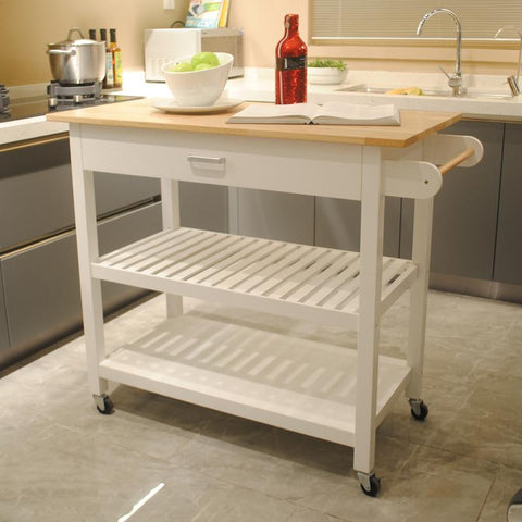 minimalist design kitchen mobile trolley-HA01652-Veeddydropshipping