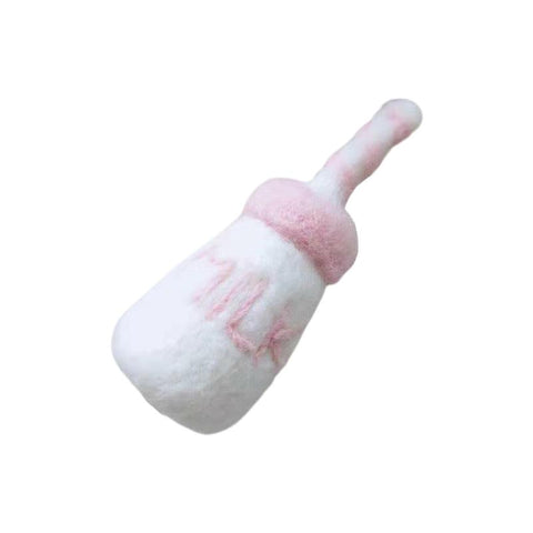 DIY Baby Wool Felt Milk Bottle+Cookies Decorations Newborn Photography-TB00777-Veeddydropshipping