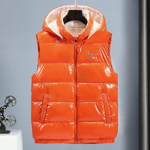 vest men and women casual bright face trend with hood-MF01221-Veeddydropshipping