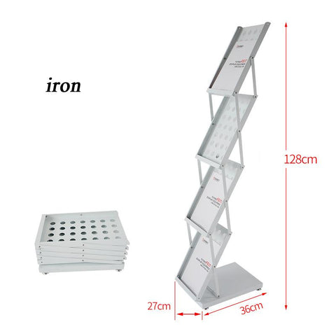 Folding Information Shelf Catalogue Shelf-HA01612-Veeddydropshipping