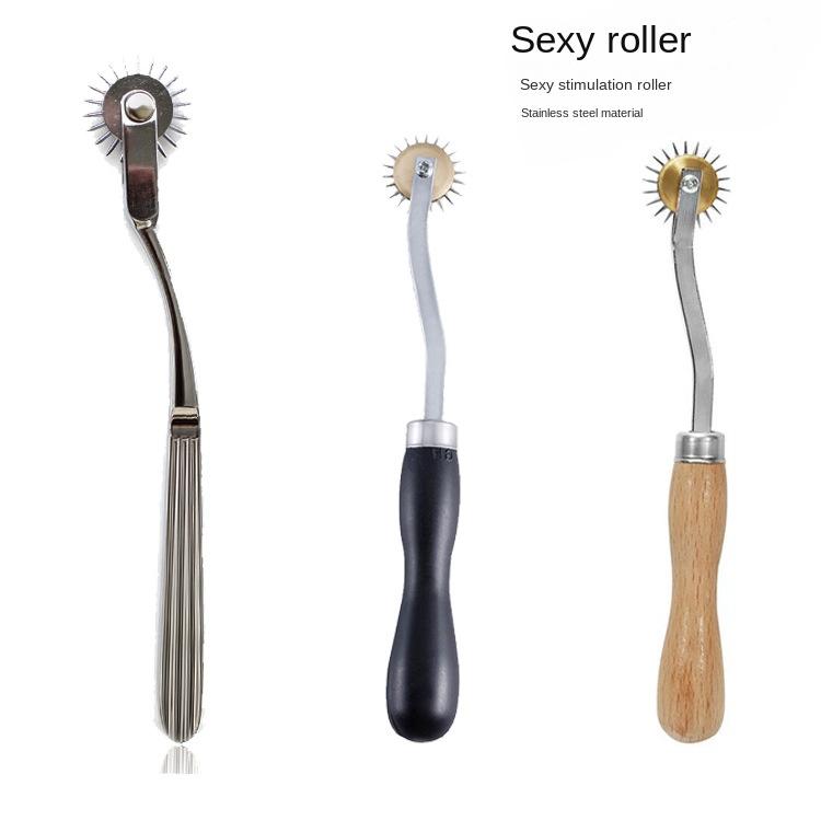Stainless Steel Pinwheel Needles Wheel Roller Submissive Fetish Sex Slave Adult -BH01313-Veeddydropshipping