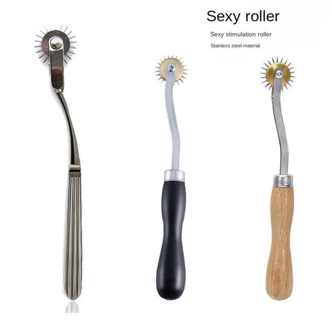 Stainless Steel Pinwheel Needles Wheel Roller Submissive Fetish Sex Slave Adult -BH01313-Veeddydropshipping