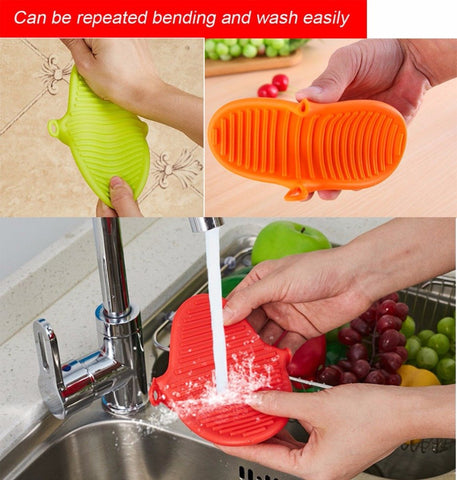 Kitchen Baking Silica Gel Heat Insulation Clip-HA01198-Veeddydropshipping