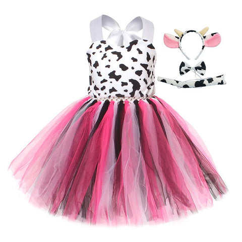 Halloween Animal Cosplay Costume for Children Forest Theme Cows Tiger-TB00870-Veeddydropshipping