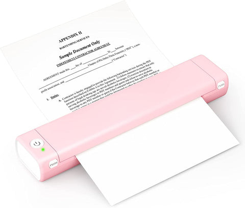 Portable printer M08f A4 wireless travel thermal printer for mobile office-Veeddydropshipping