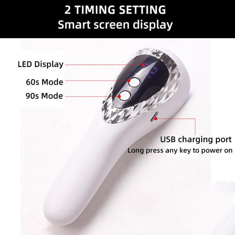 Nail Lamp Lamp For Rechargeable Nail Dryer  Nail Art Tool-BH01100-Veeddydropshipping