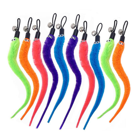 Retractable Cat Feather Toy Set-HA01377-Veeddydropshipping