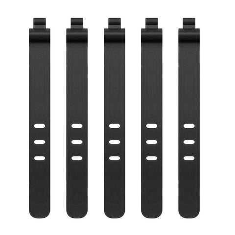5pcs Silicone Data Cable Organizer Cellphone Charger Cable Power Cord Management for Laptop-PA00870-Veeddydropshipping