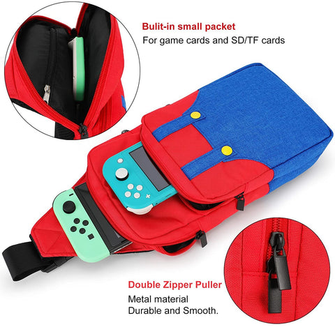 Portable Sling Crossbody Shoulder Lightweight Backpack Travel Carrying Bag -CE01400-Veeddydropshipping
