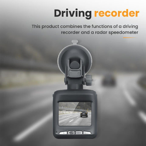 2 In 1 Car Dash Camera Full HD 1080P Radar Detector Car DVR Digital Video-AM00720-Veeddydropshipping