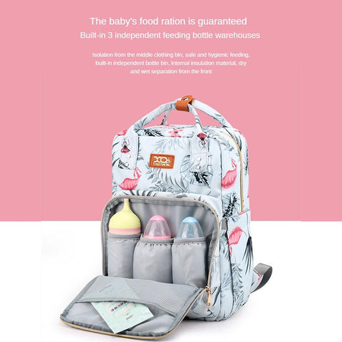 Korea Diaper Bags Backpack Baby Bag for Mom Dad Baby Girls Boy-TB00227-Veeddydropshipping