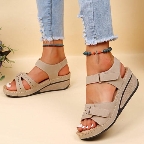 Women&#39;s Sandals Slip On Open Toe Walking Shoes Slipper Party-BS00811-Veeddydropshipping
