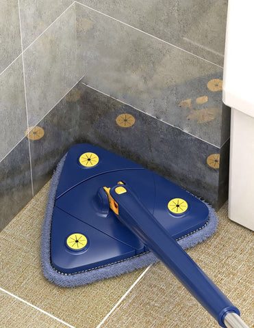 Extended Triangle Mop 360 Twist Squeeze cleaning-HA01098-Veeddydropshipping