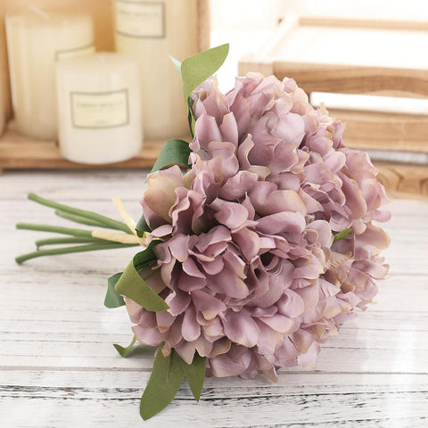 Silk Artificial Peony Bouquet Flowers Decoration-HA00719-Veeddydropshipping